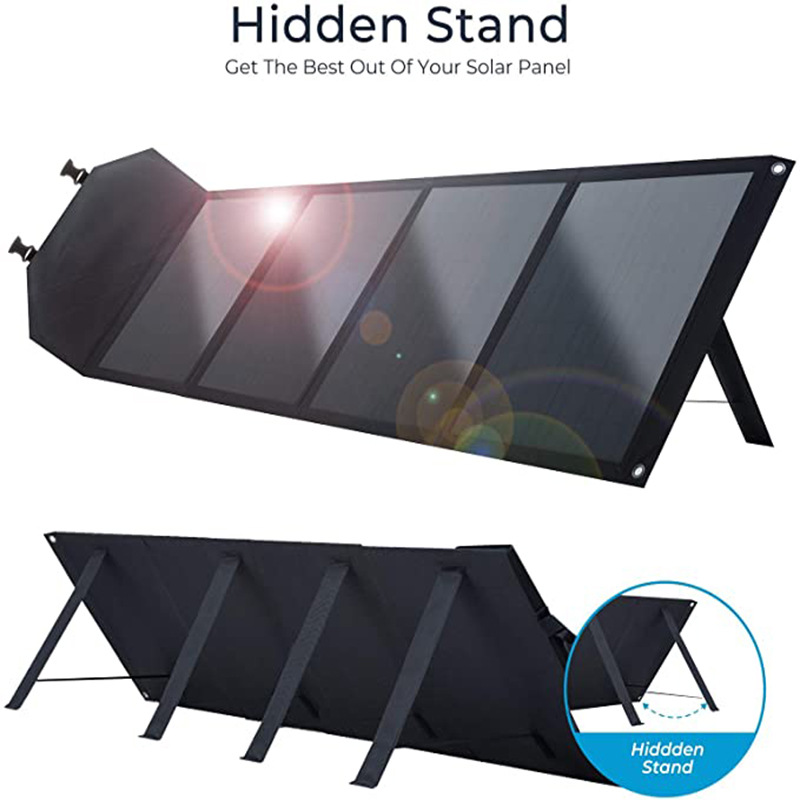Solar Panel Monocrystalline - Solar Panel Monocrystalline 80W Solar Folding