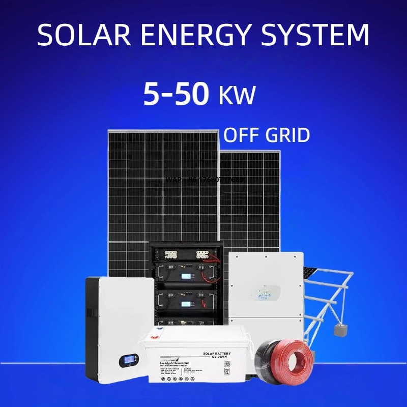Solar Panel System 10Kw - Photovoltaic Energy Storage System 5Kw 10Kw