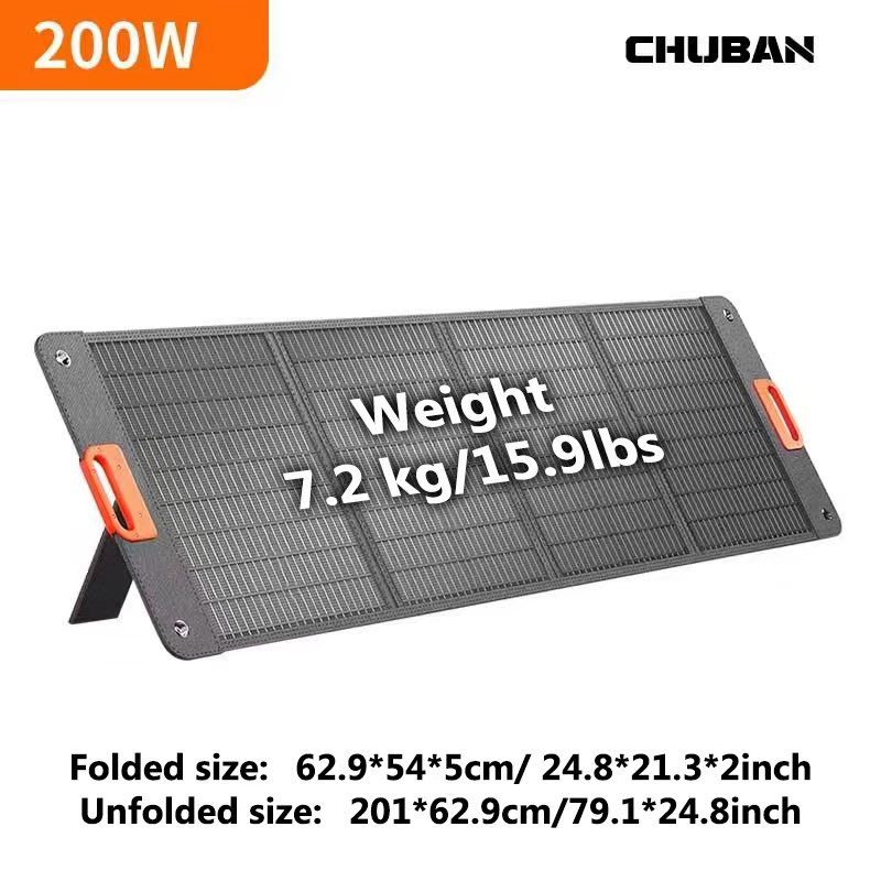 Solar Panel Monocrystalline - 200W Foldable Solar Panel 400w 100w