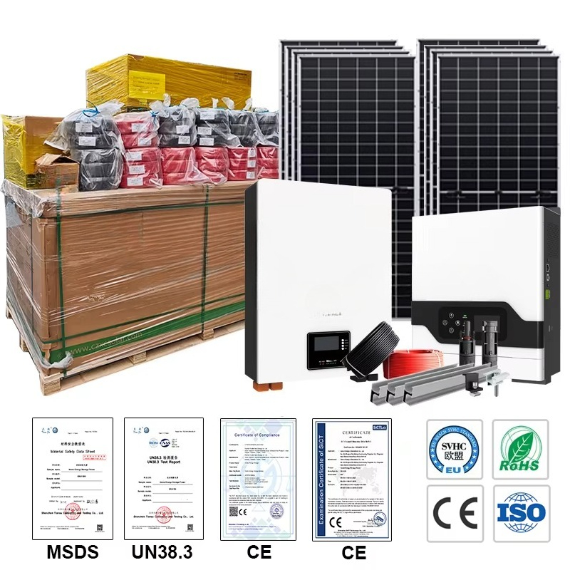 In Stock Hybrid Solar System 3 - đánh giá và giá Solar Panel System 10Kw