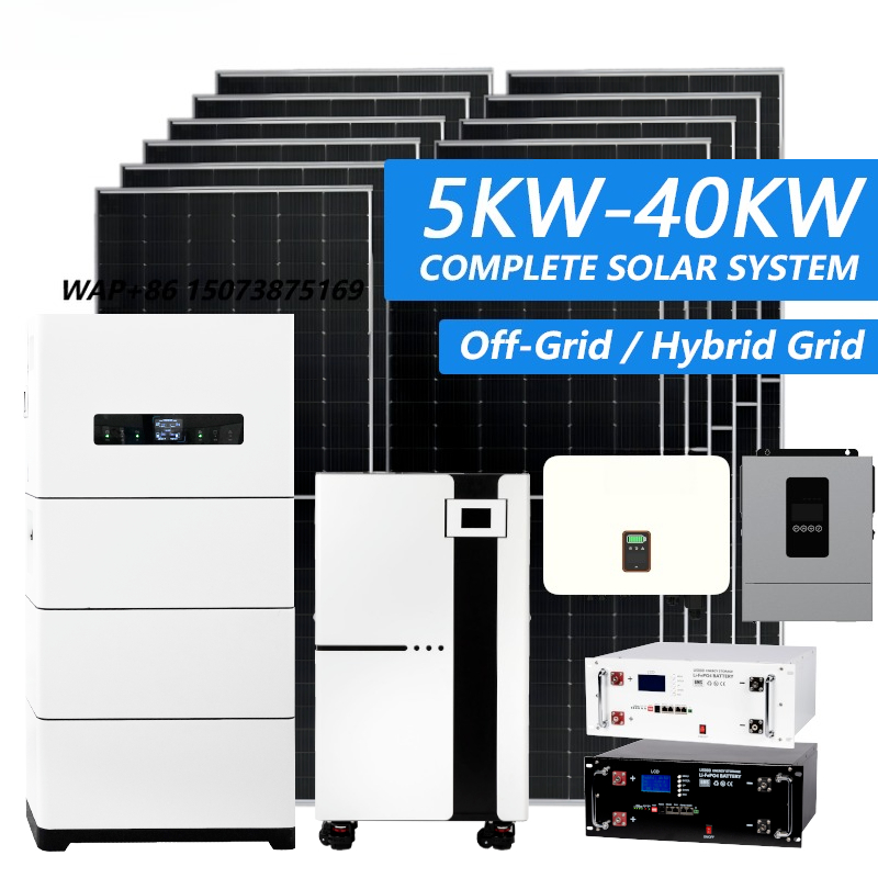Complete 20kw Hybrid Off Grid  - đánh giá và giá Solar Panel System 10Kw